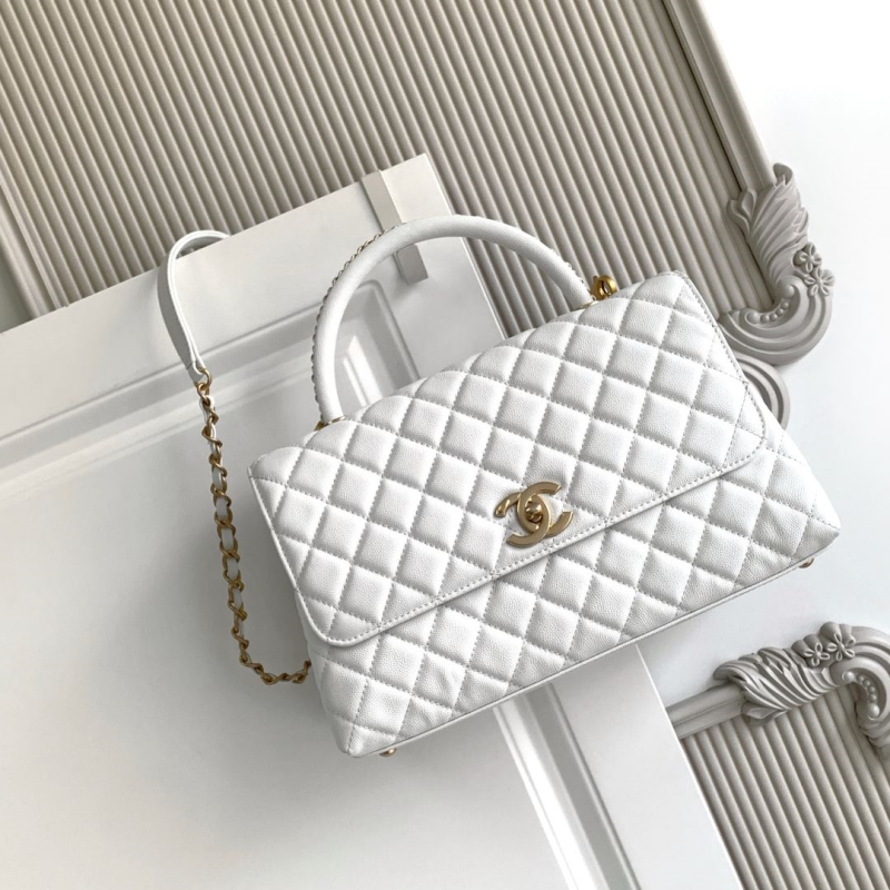 Ch**el top handle bags